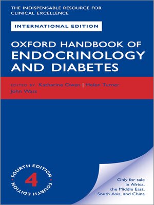 cover image of Oxford Handbook of Endocrinology and Diabetes